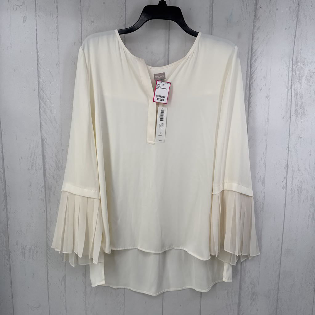 R79 L pleated slv tunic