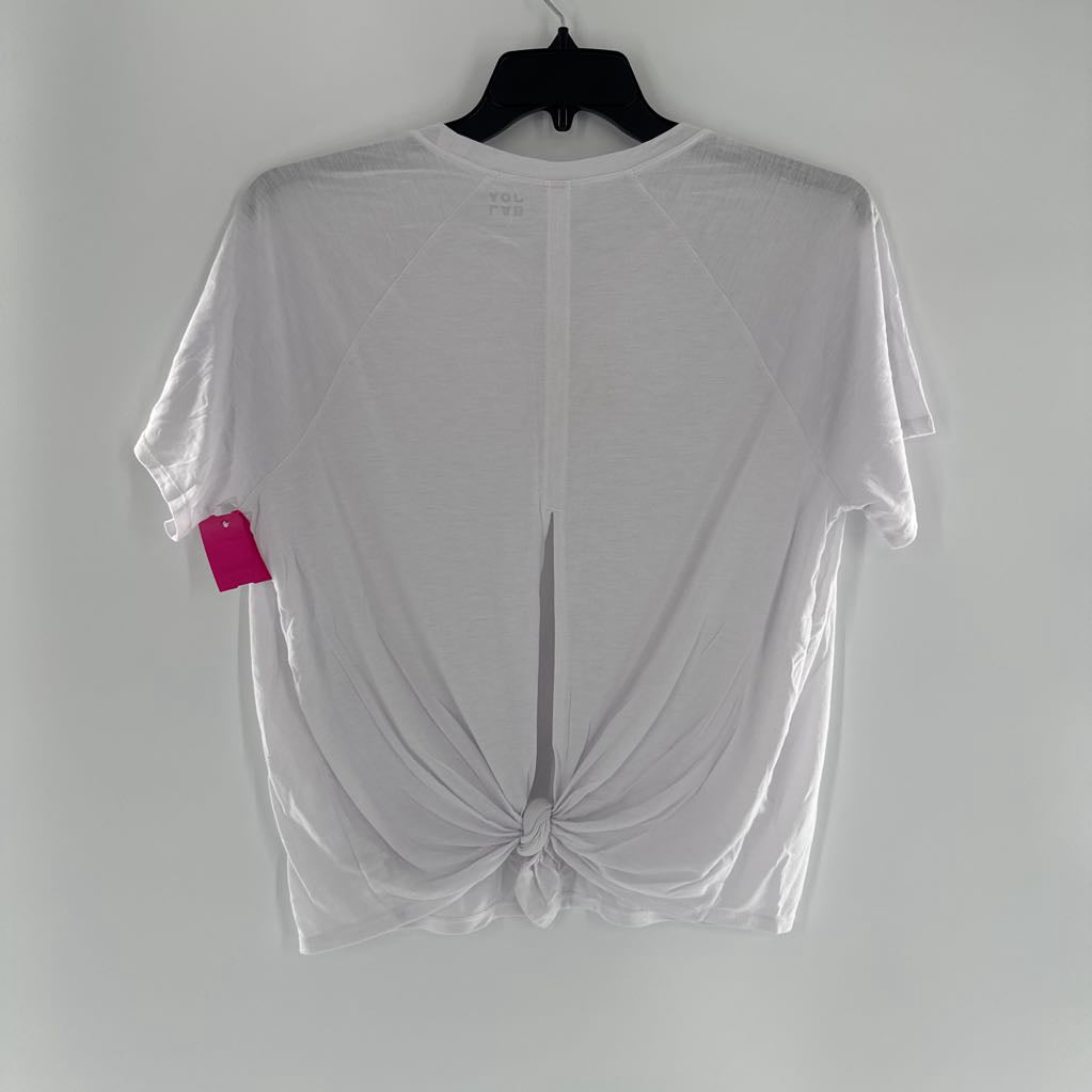 L open back s/s tee