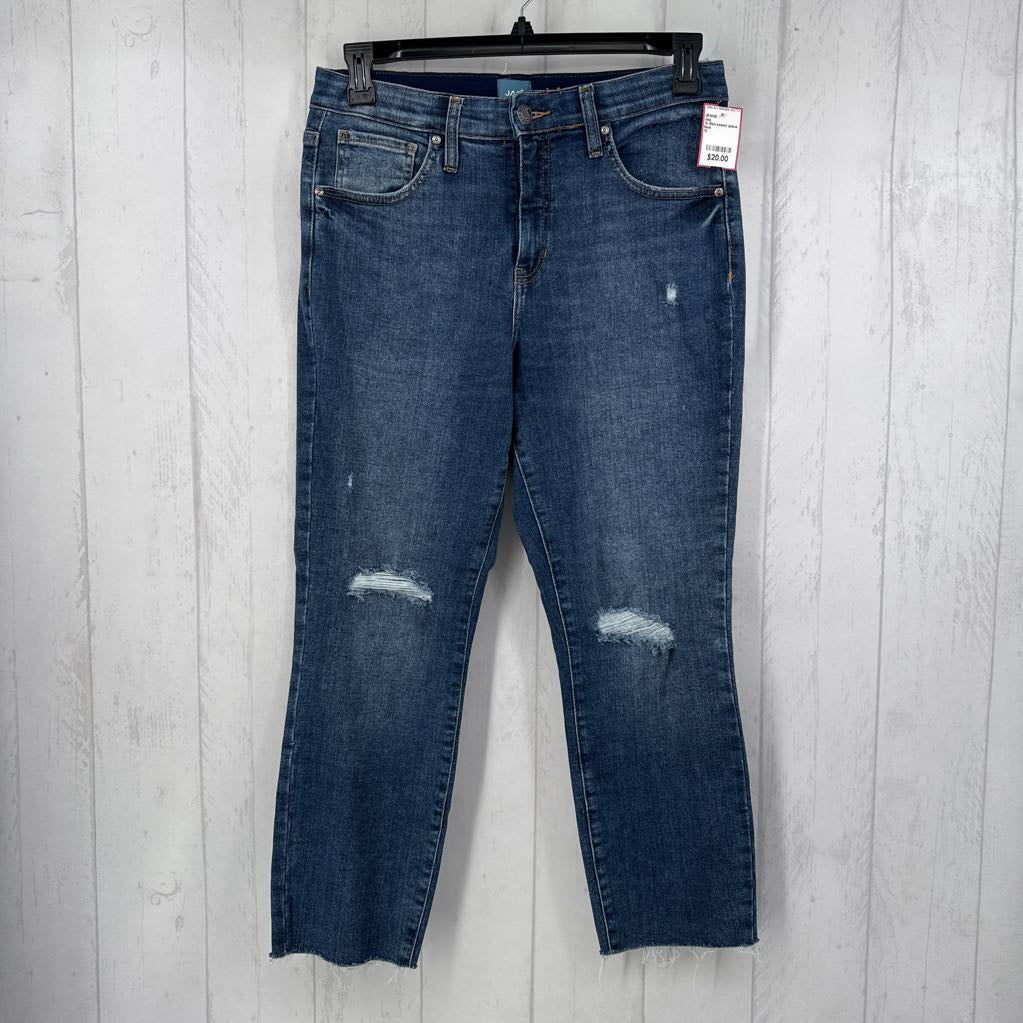 12 distressed jeans