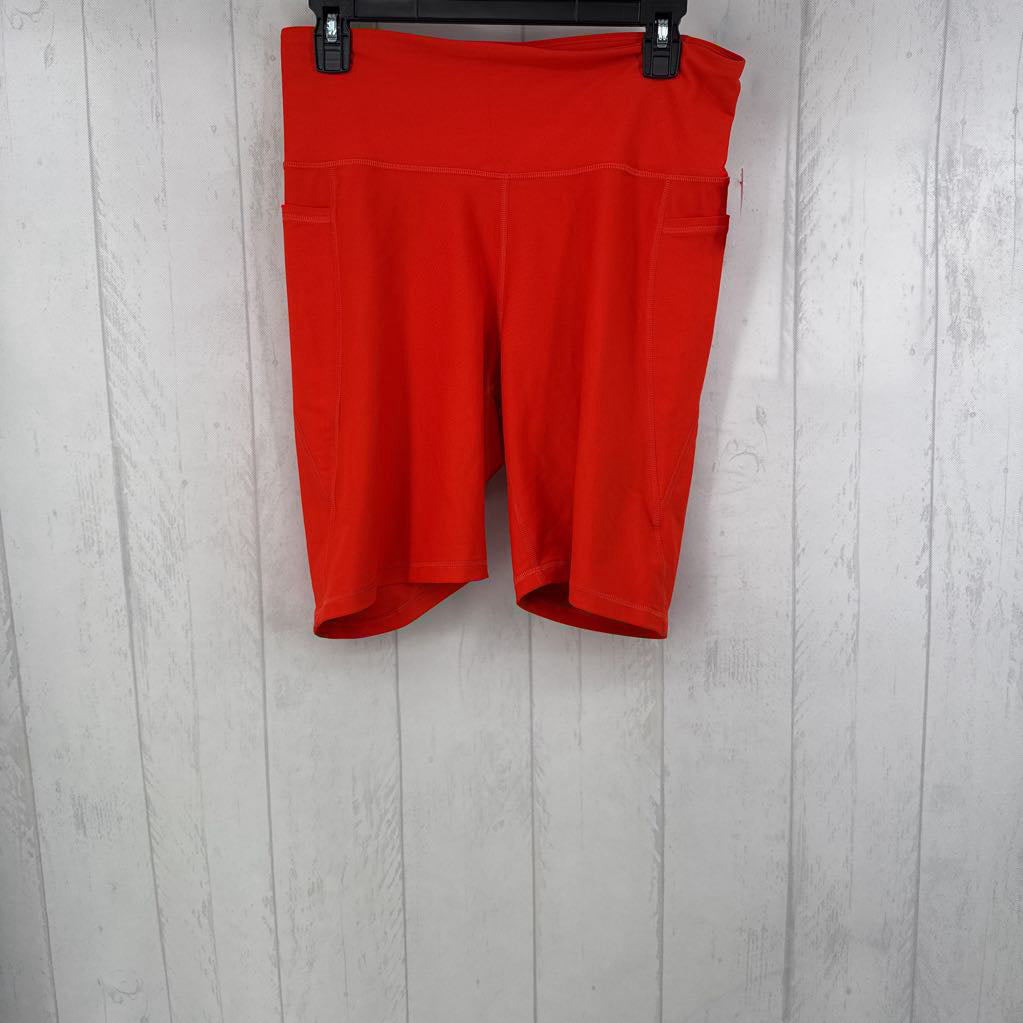 XL hi rise shorts