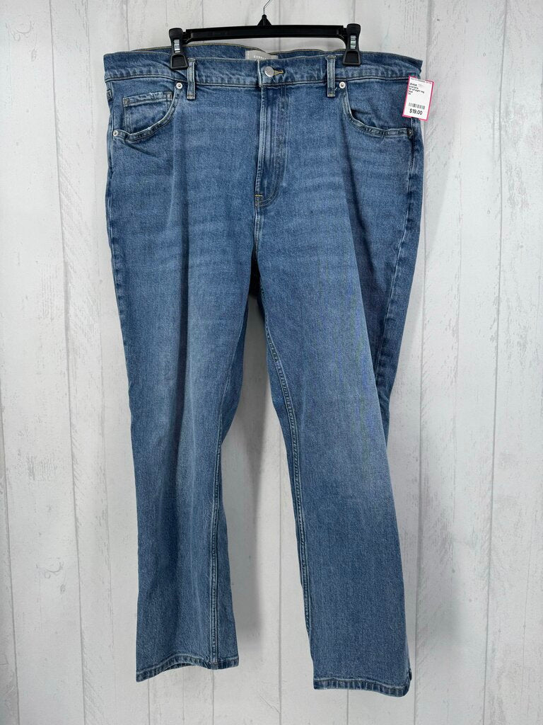 34 straight leg jeans