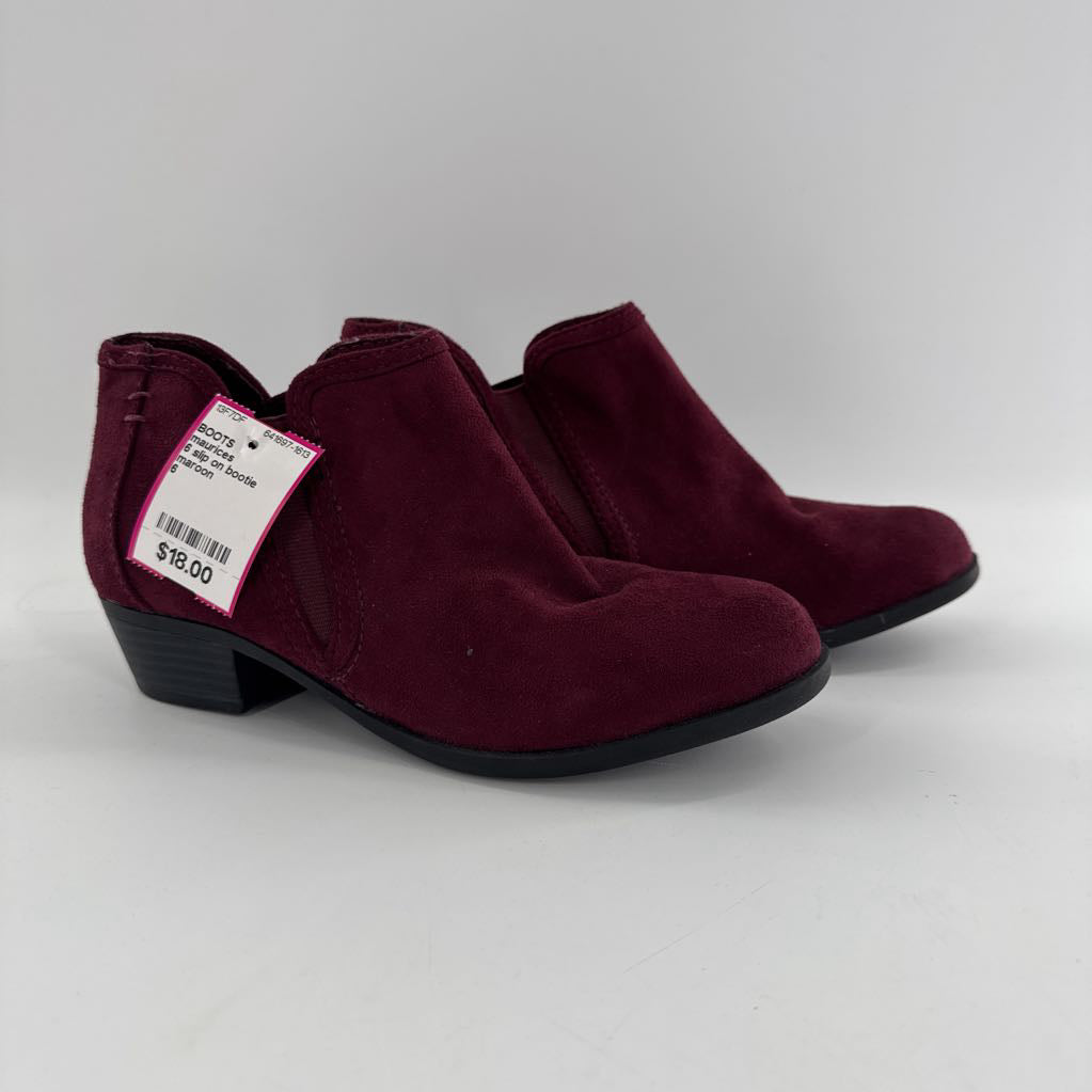 6 slip on bootie