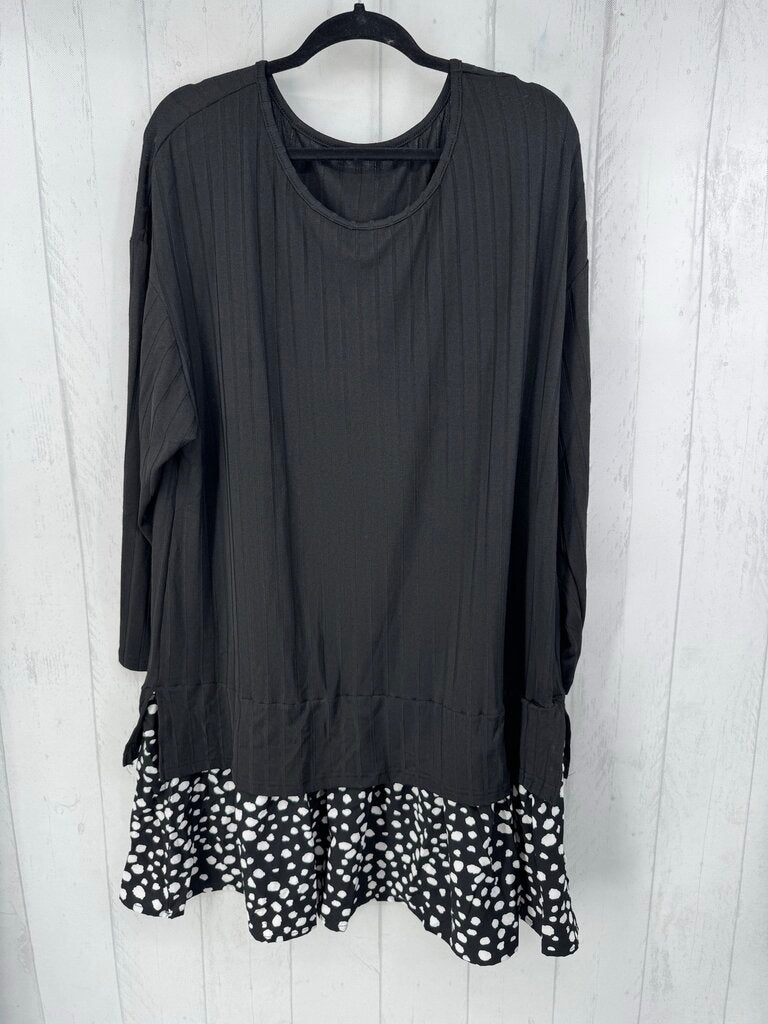 3xl l/s layer dress