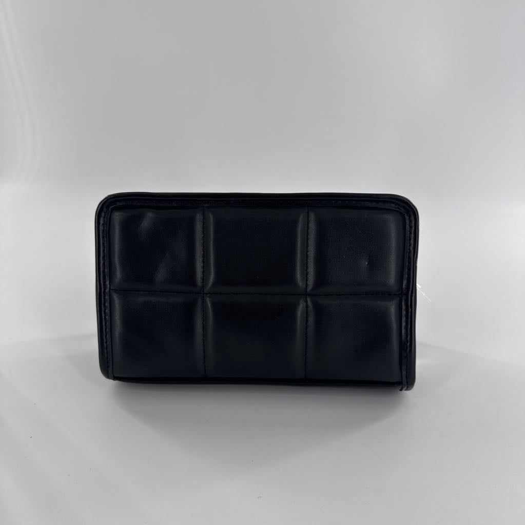 vegan leather quilted beltbag