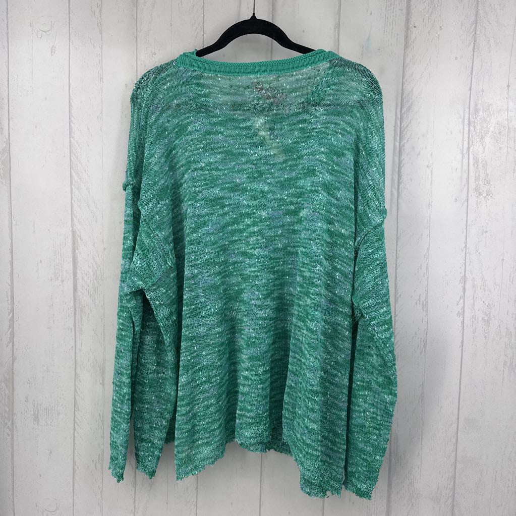 M crewneck knit sweater
