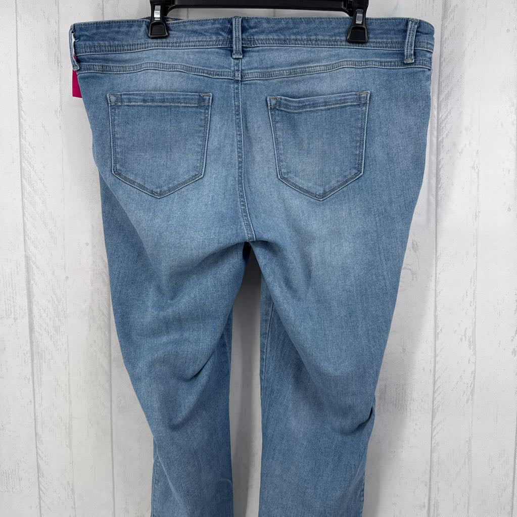 16 crop jeans