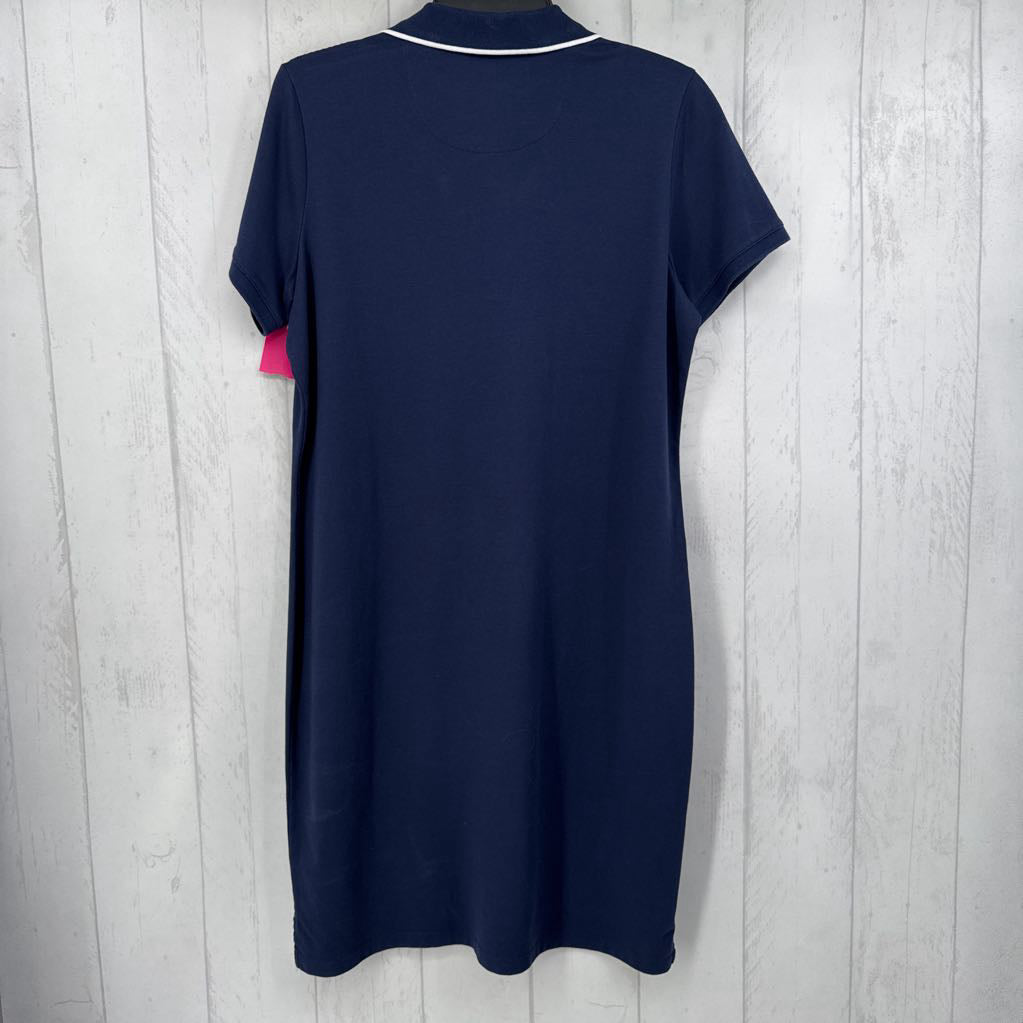 M v-neck s/s dress