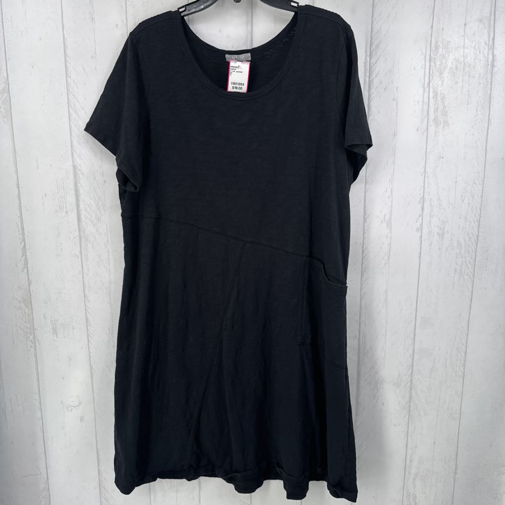 1x s/s pocket dress