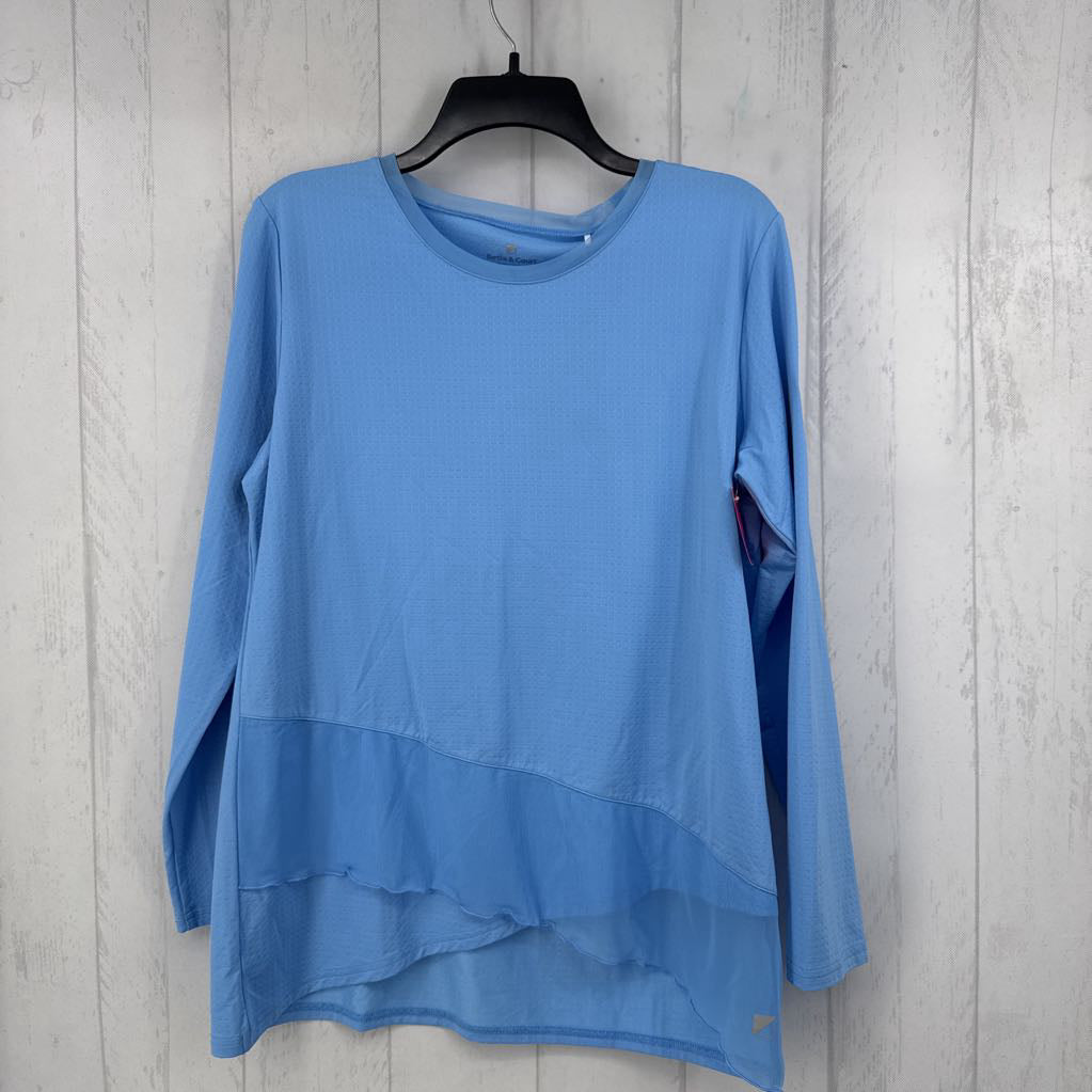 R80 L l/s scoop neck top
