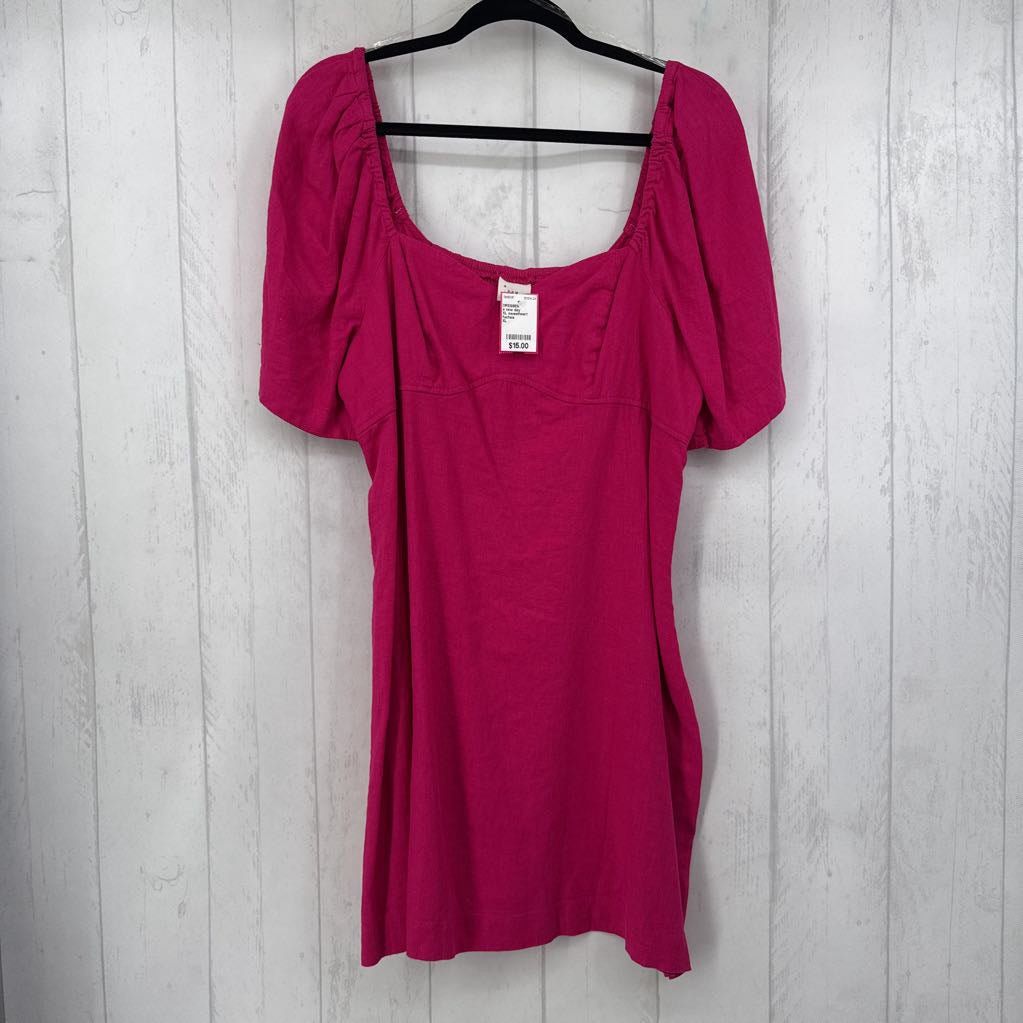 XL sweetheart neckline s/s dress