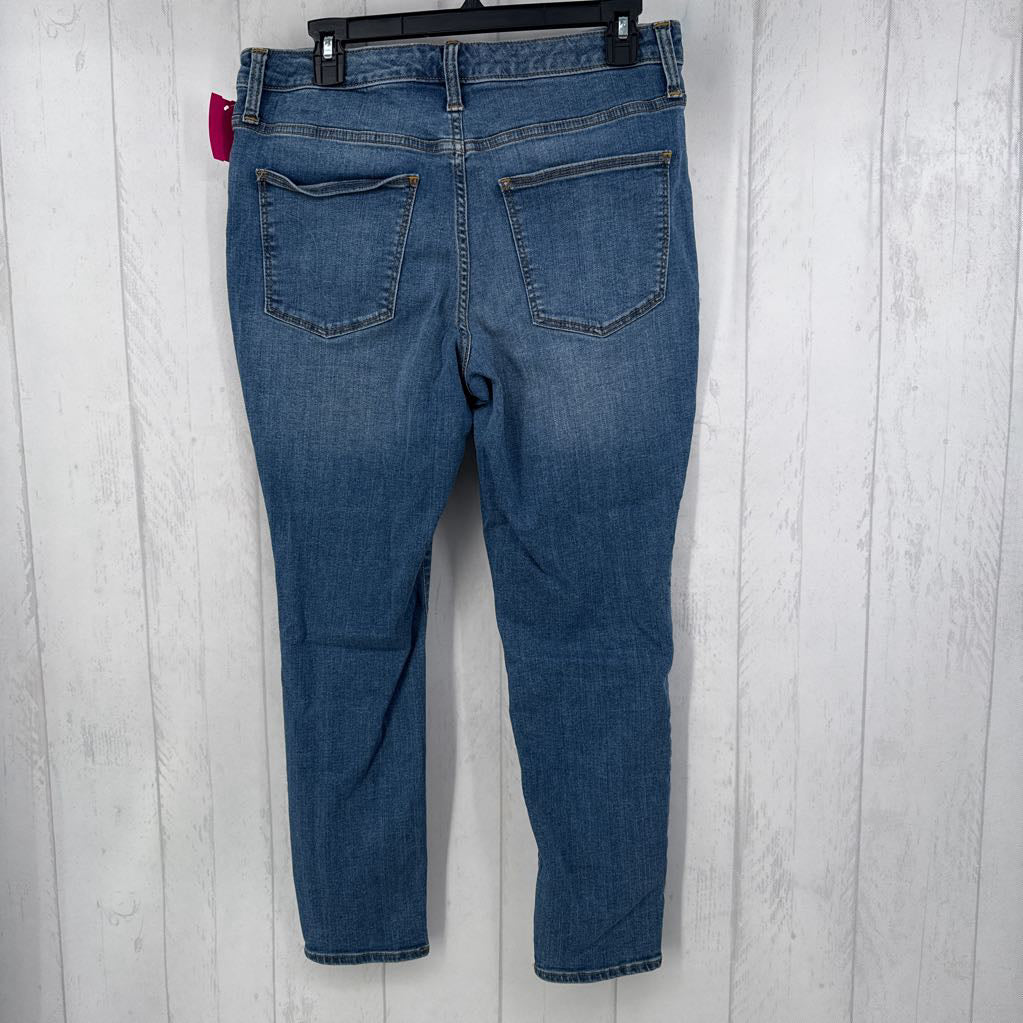 12 hi rise skinny jean