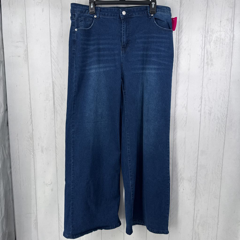 2XL wide leg jean