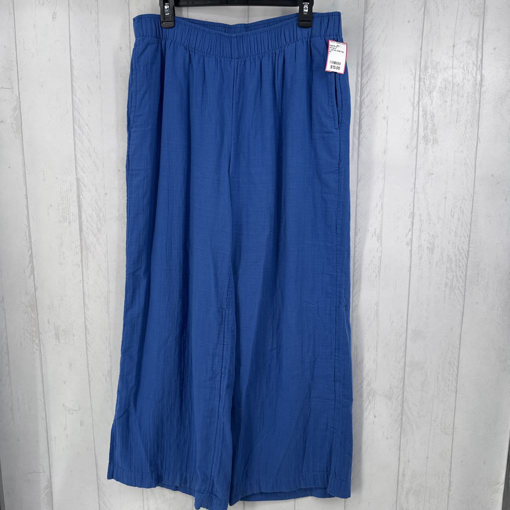 L pull on wide leg pant
