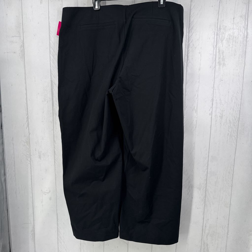 2X hi rise wide leg pant