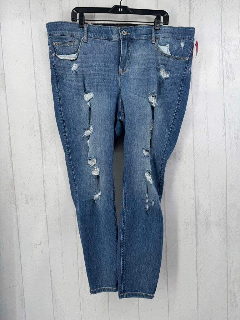 24 distressed jeans