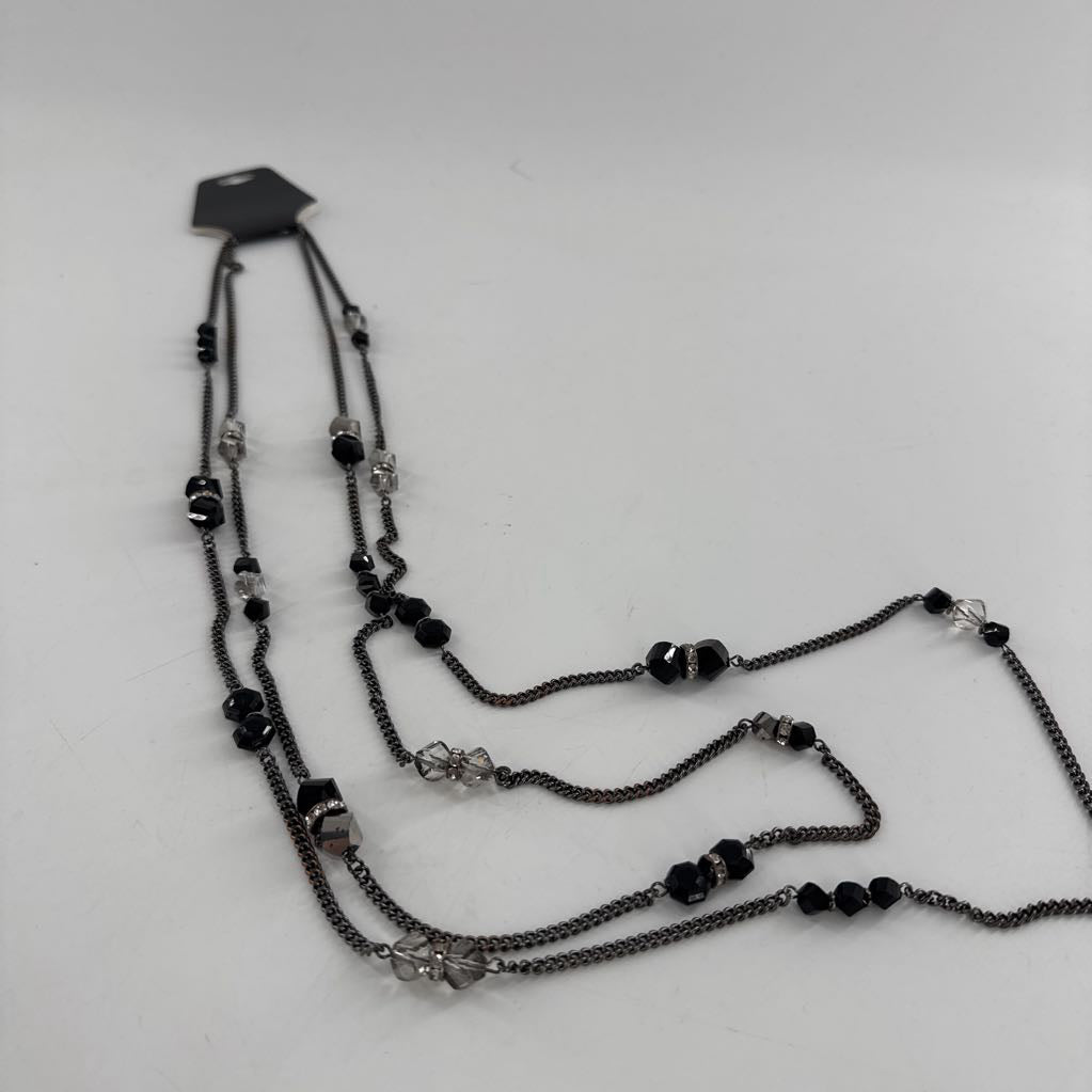 20" double strand beaded necklace