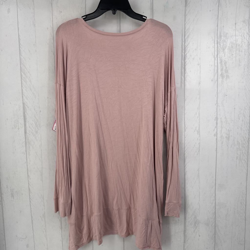 XL l/s scoop neck top