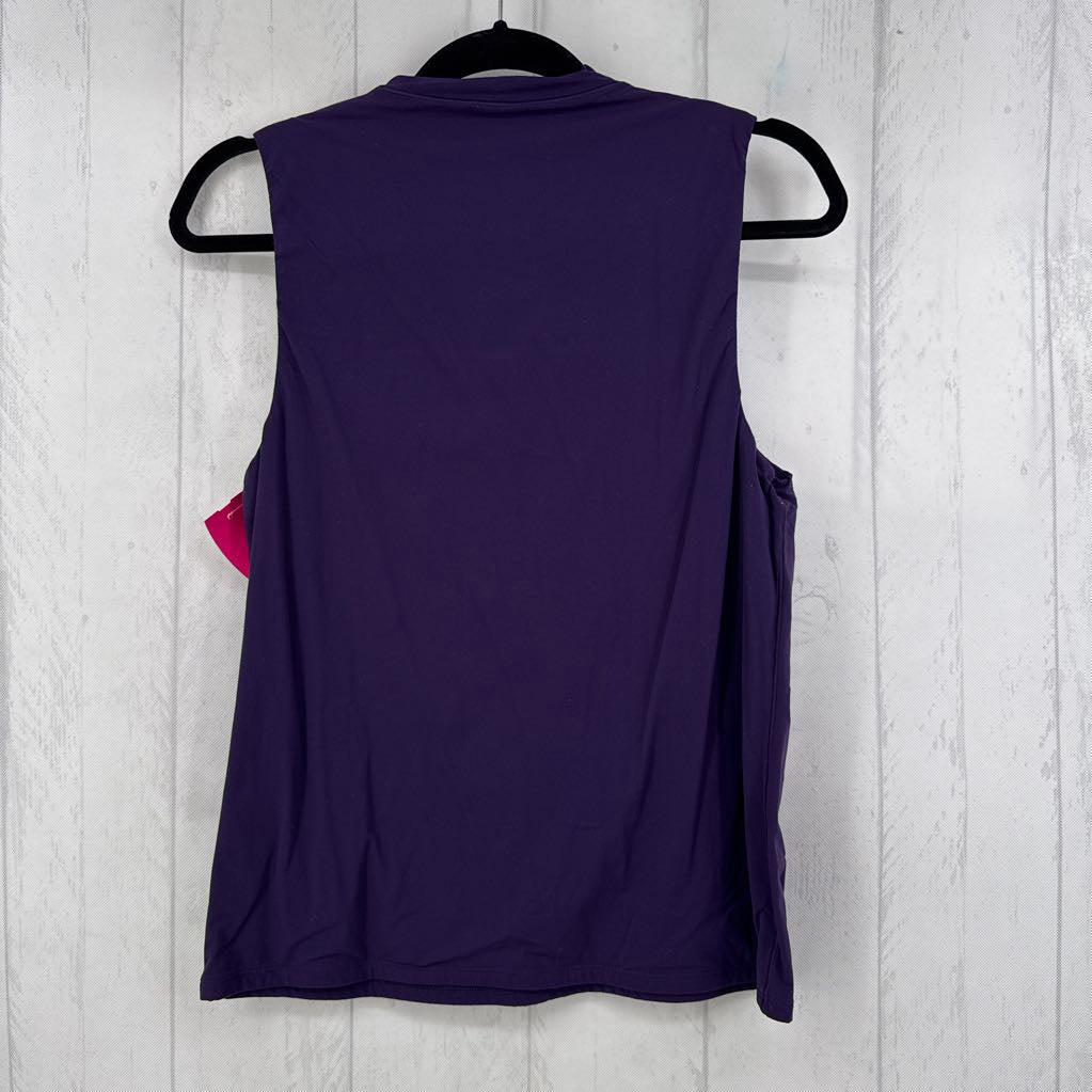 XL mock neck tank