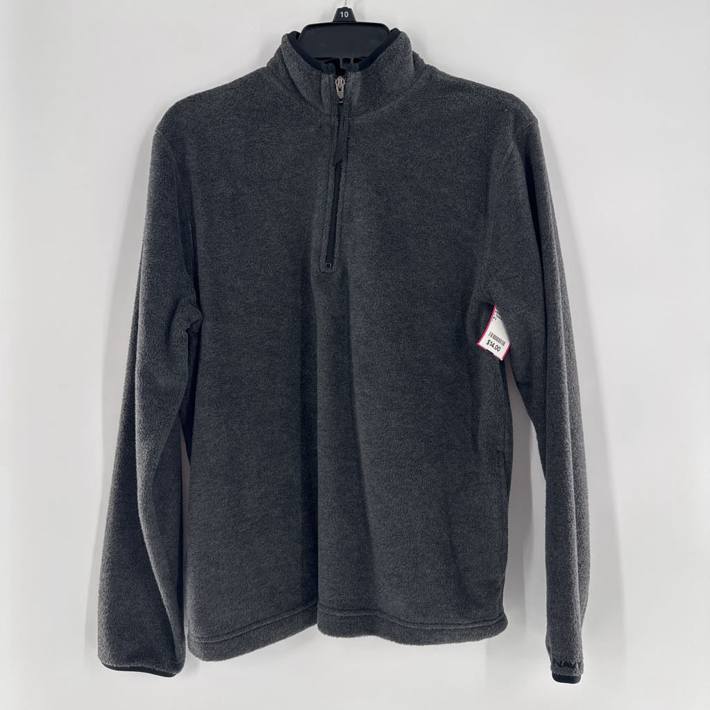 L fleece pullover
