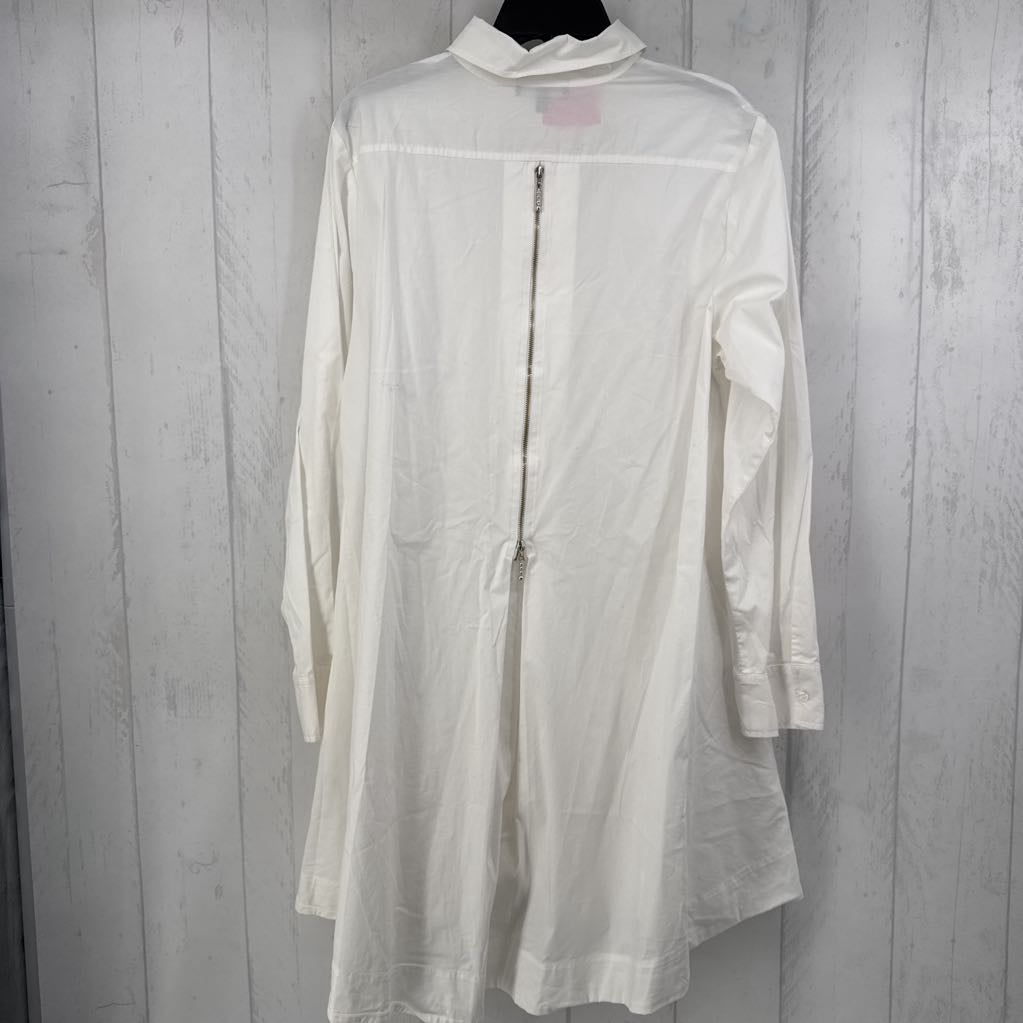XL button down l/s a-line tunic