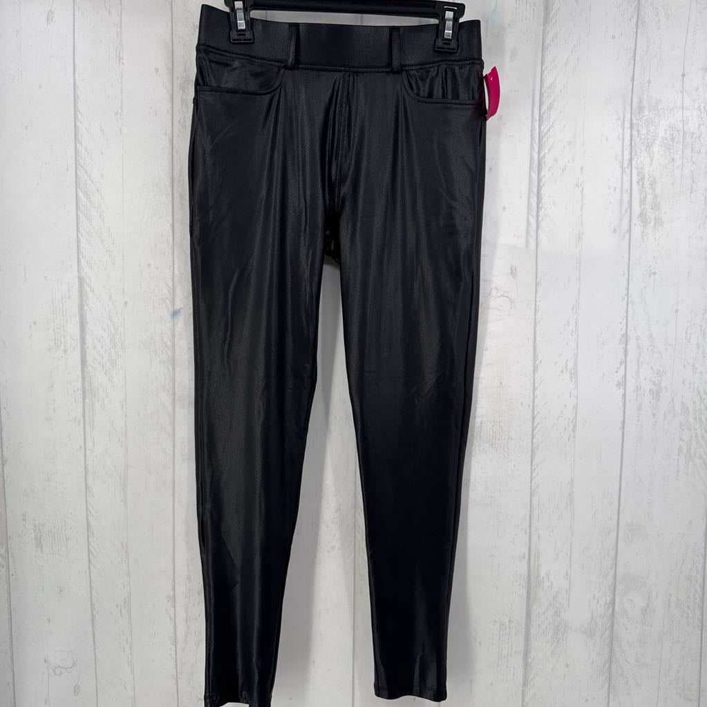 M faux leather legging