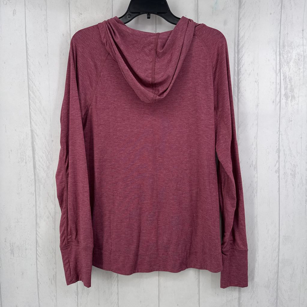 L marled l/s pullover