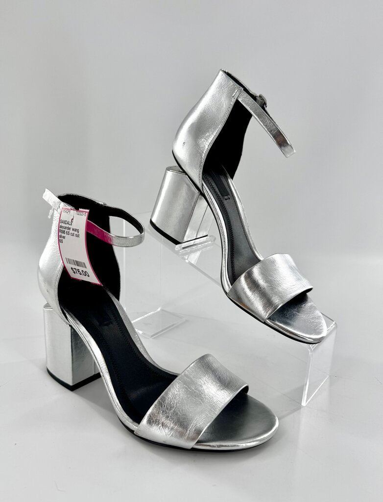 R595 6.5 cut out heel sandals