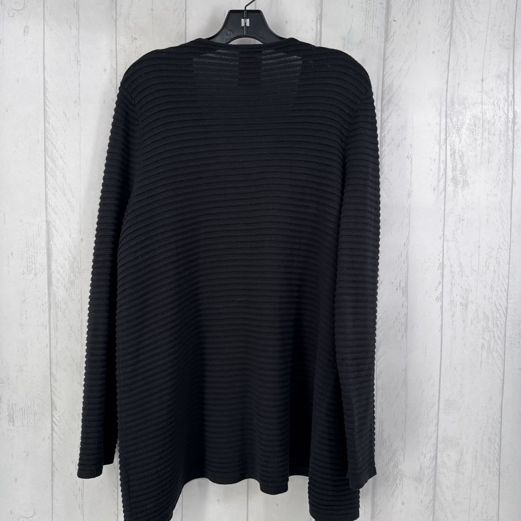 M rib knit l/s cardi