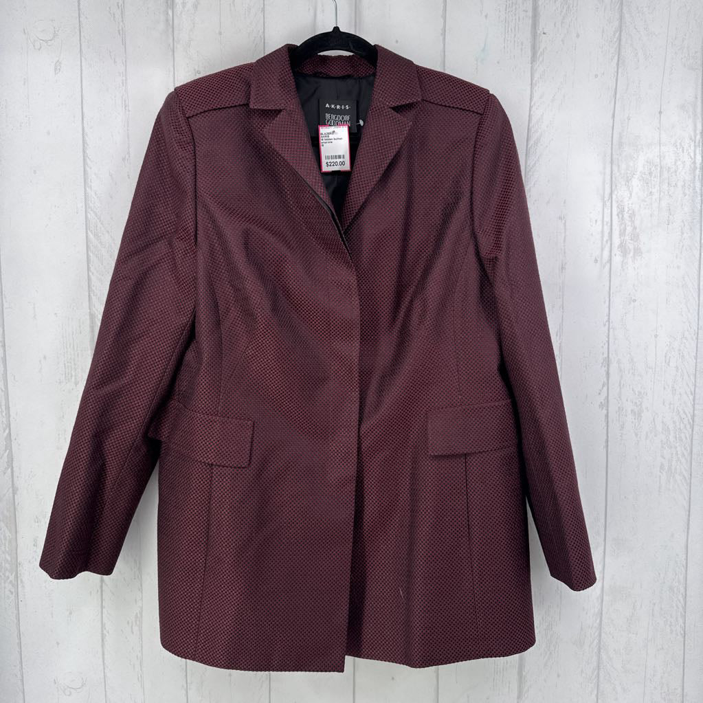 16 hidden button blazer