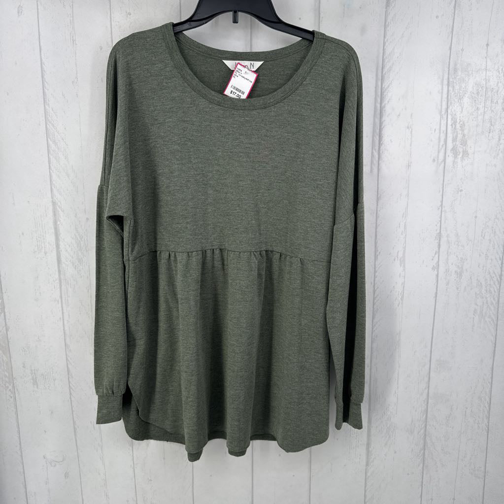 XL l/s babydoll top
