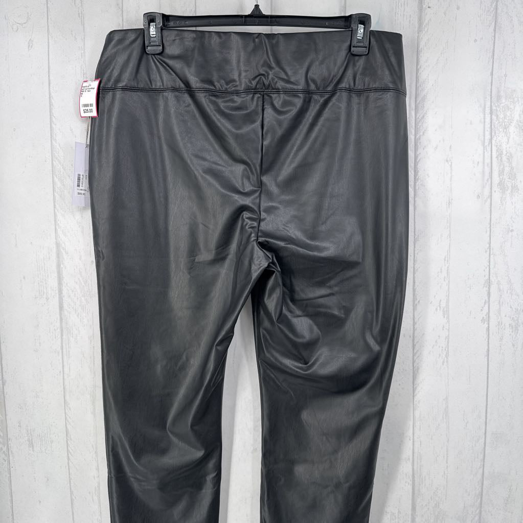R90 1X faux leather pant