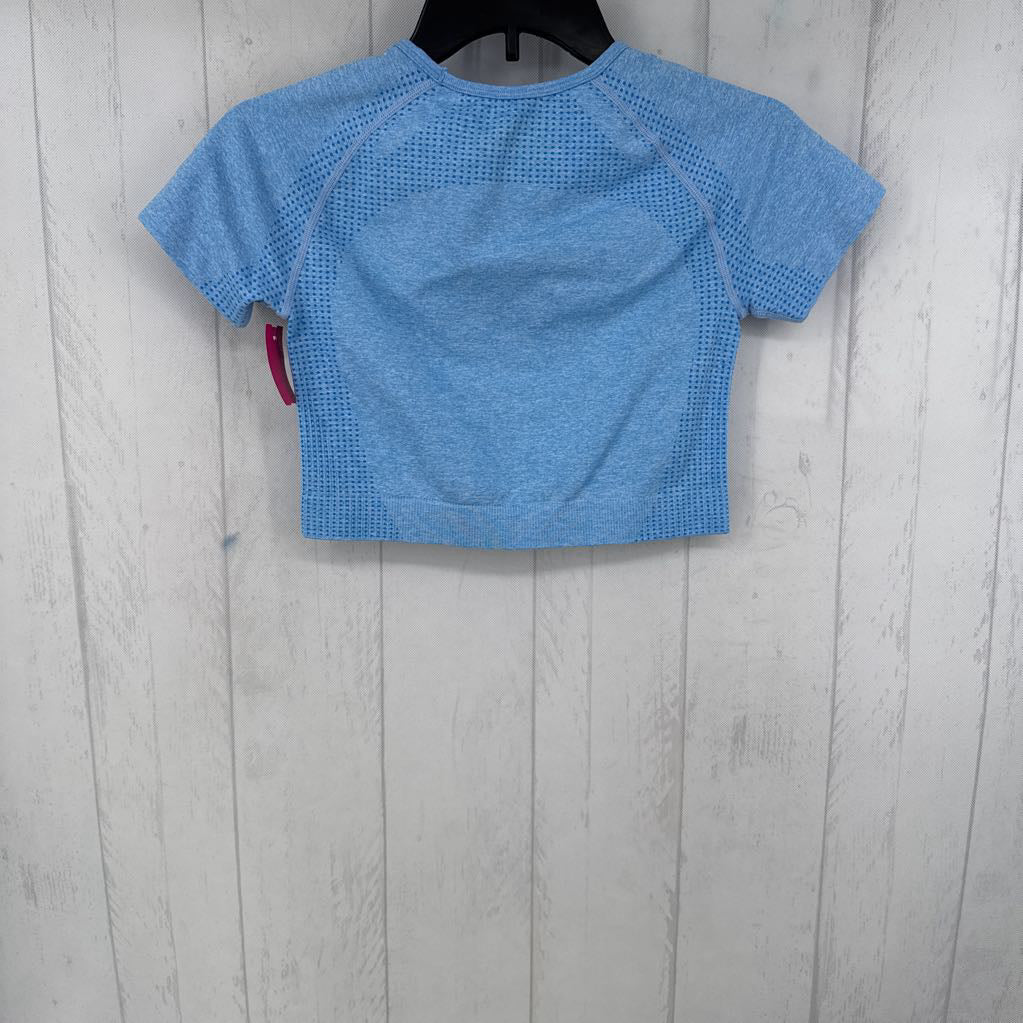 S s/s crop fitted top