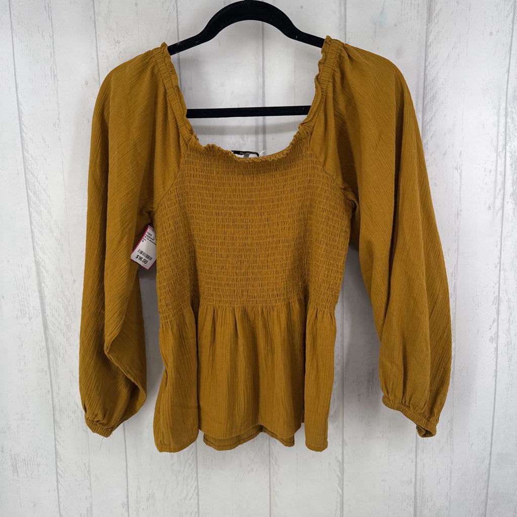 10 l/s smocked top