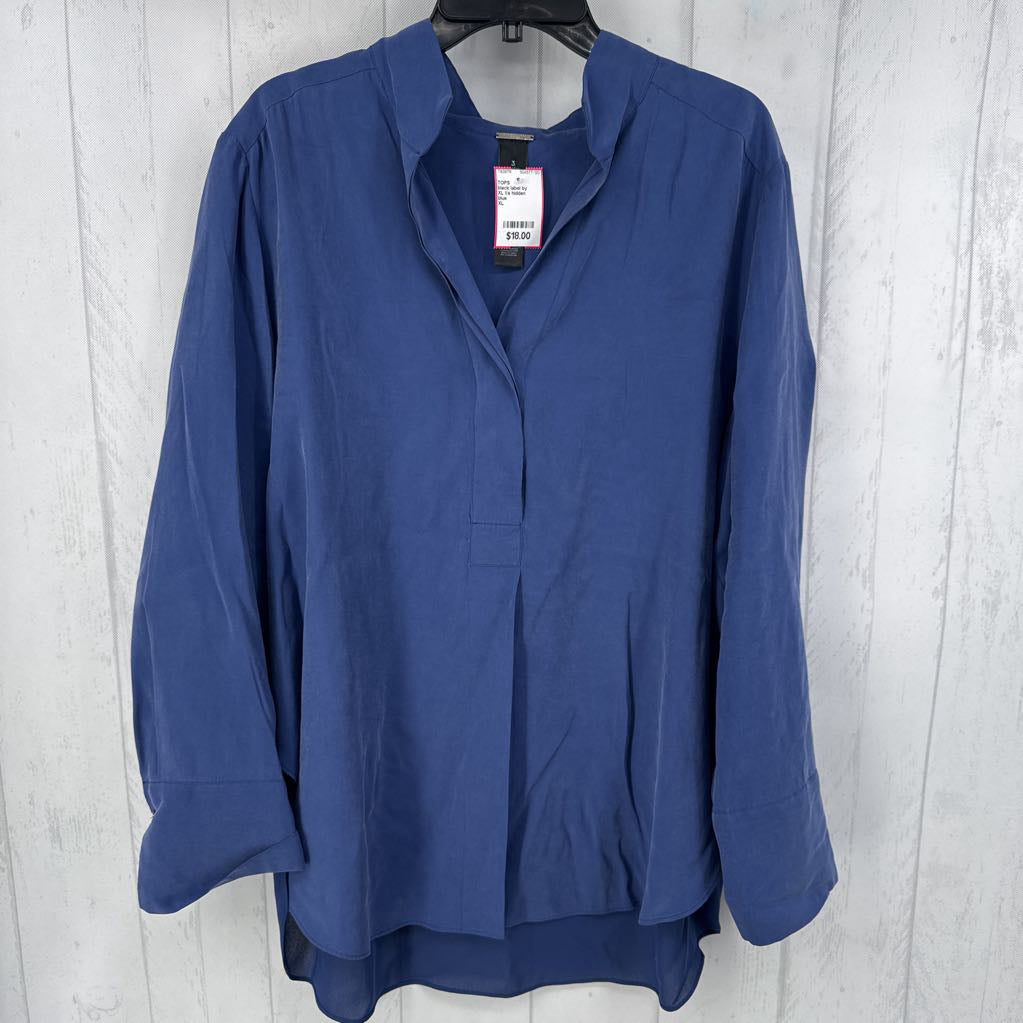 XL l/s hidden button shirt