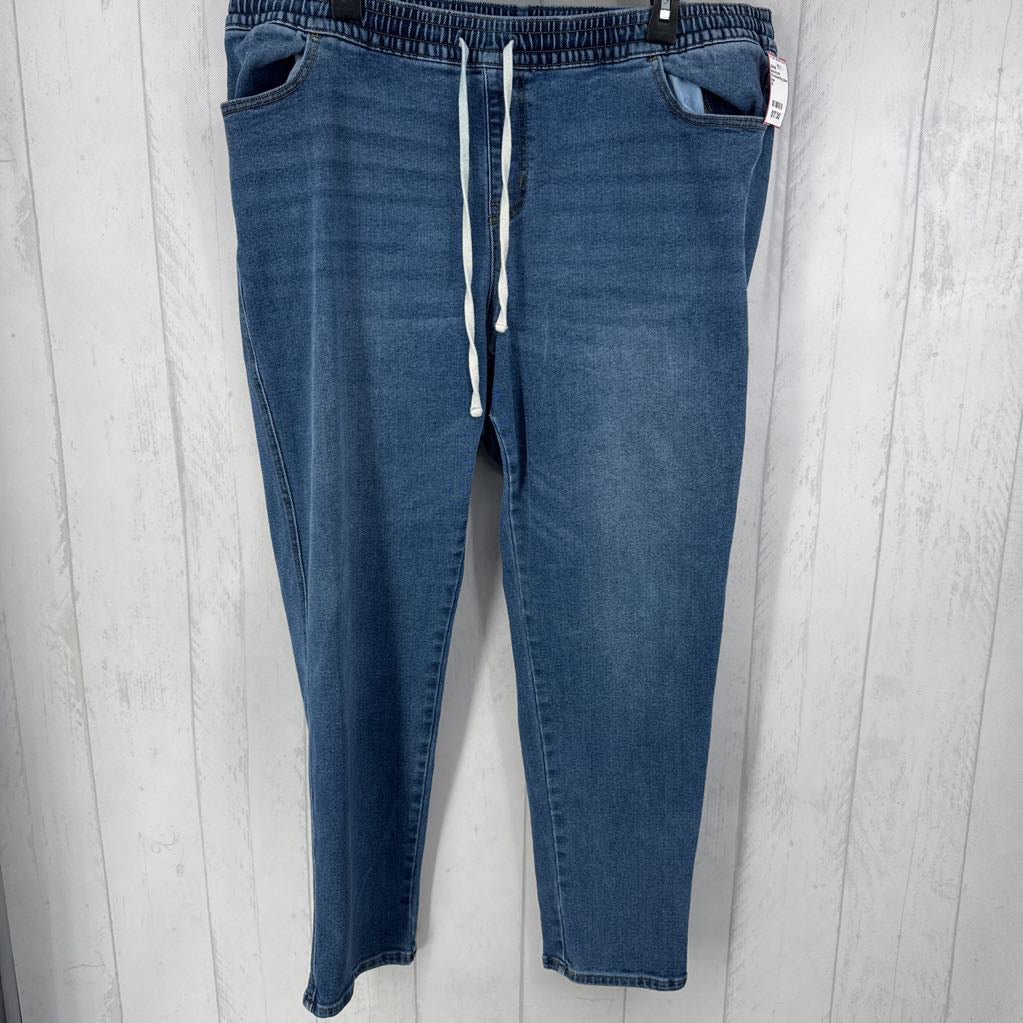 18 drawstring jeans