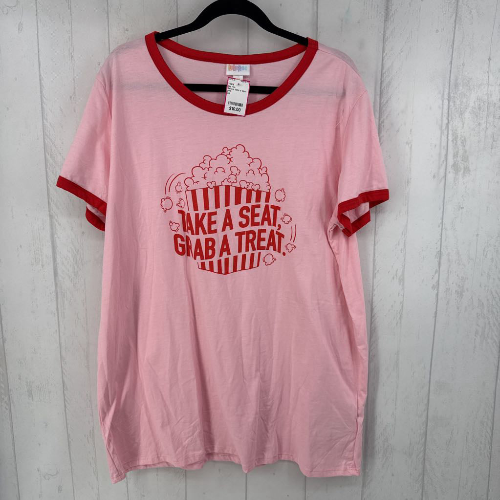 3xl s/s take a seat tee