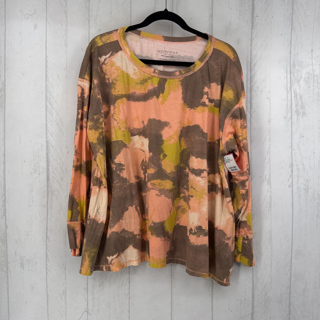 2X printed l/s tee
