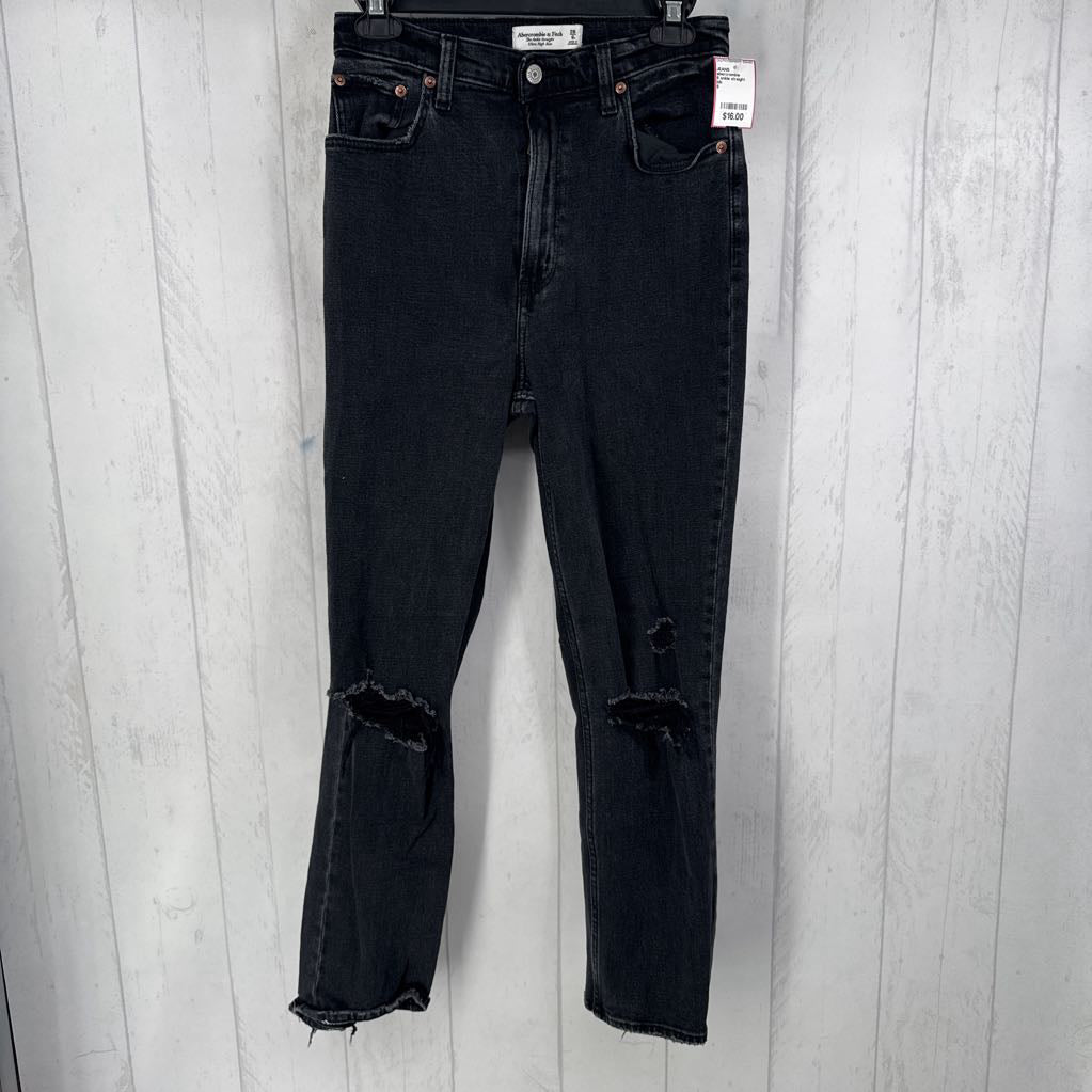 6 ankle straight jeans