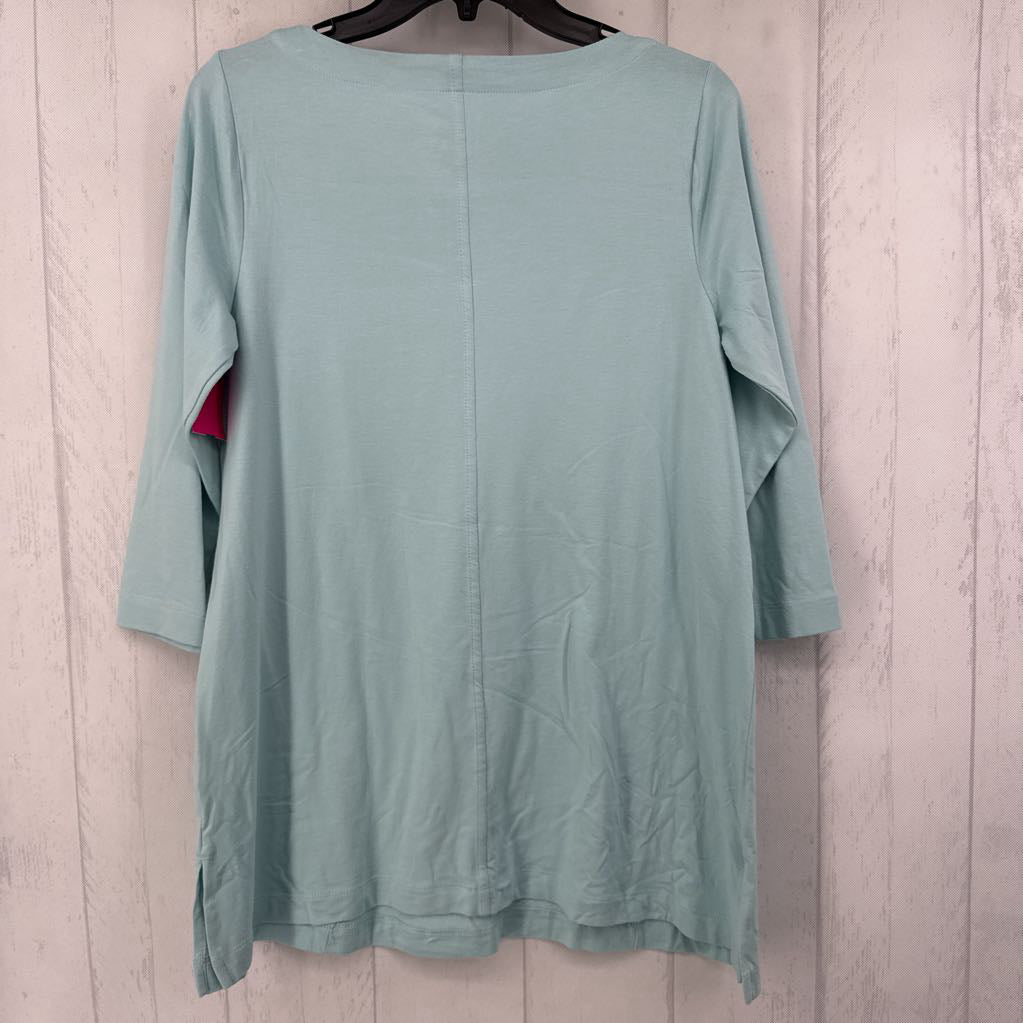 R59 XS bateau neck 3/4 slv top
