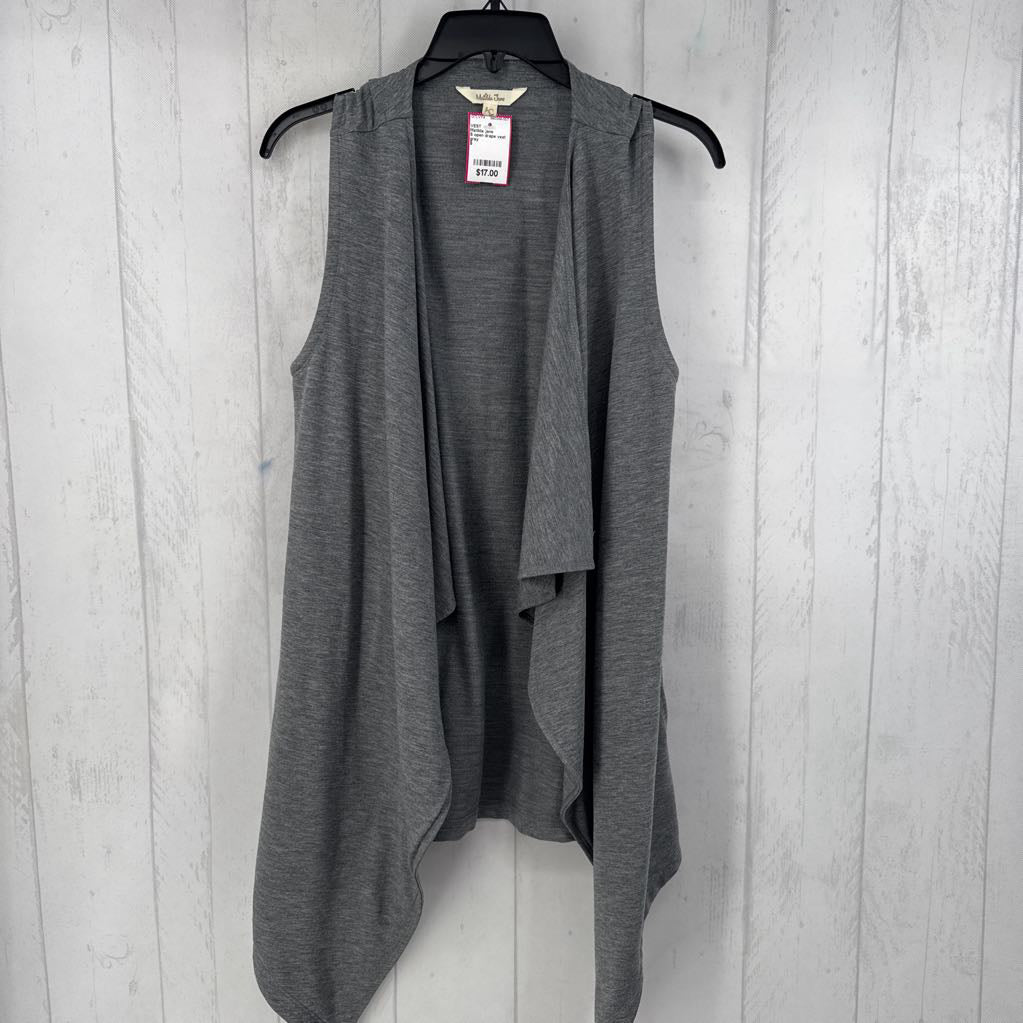 S open drape vest
