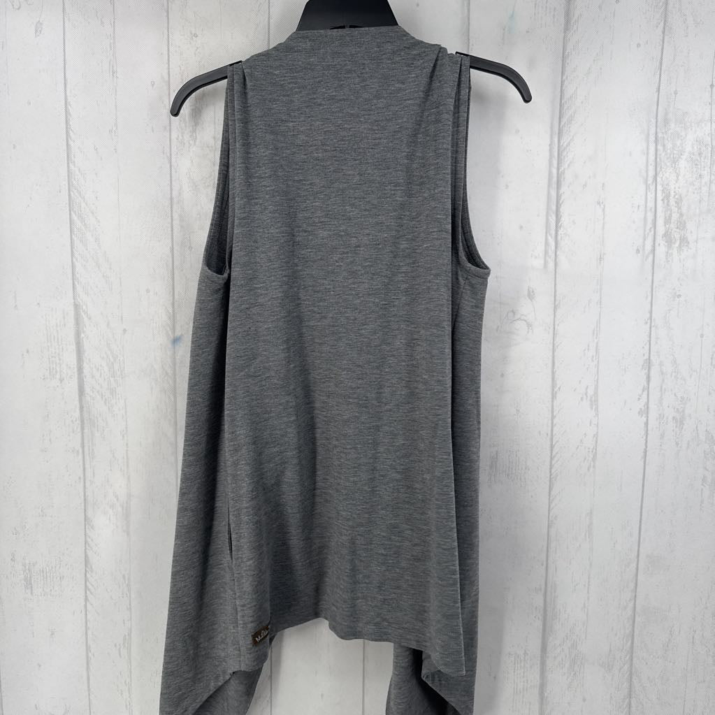 S open drape vest
