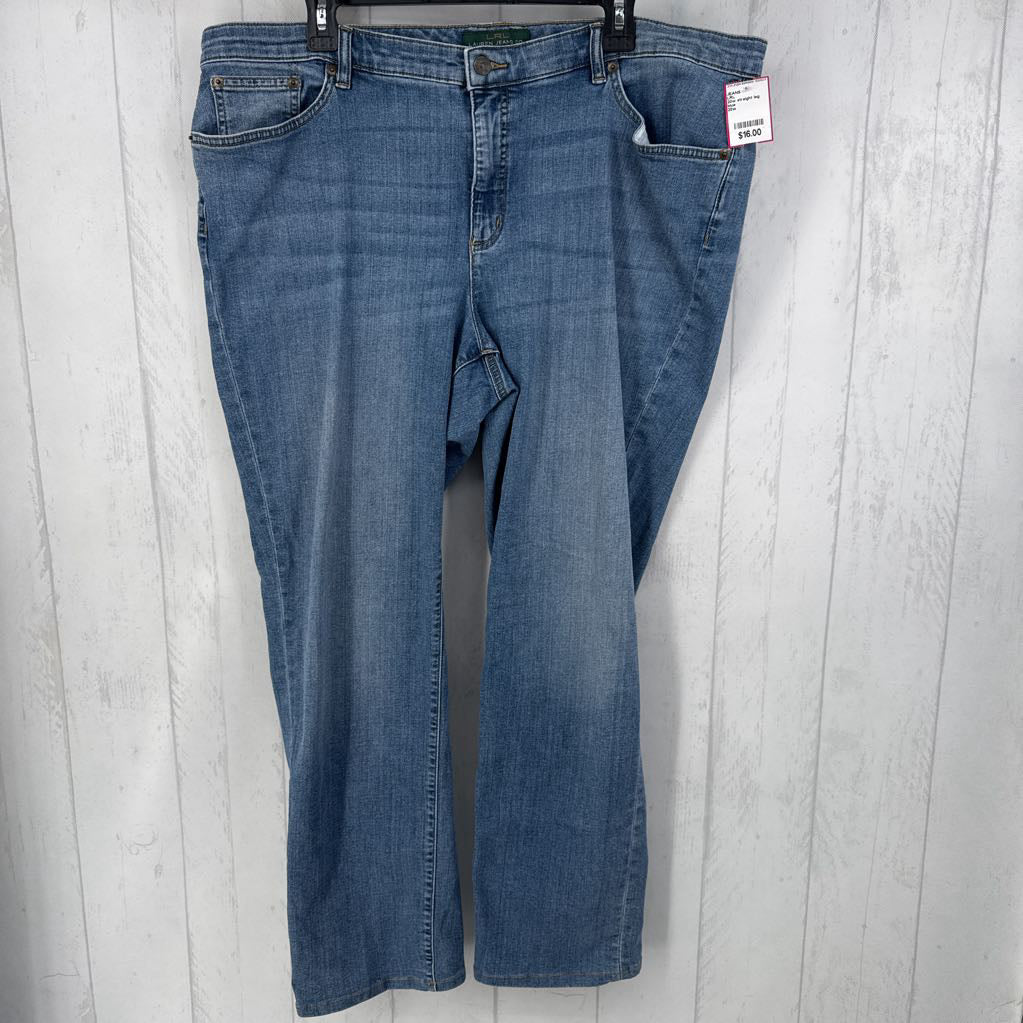 20w straight leg jeans