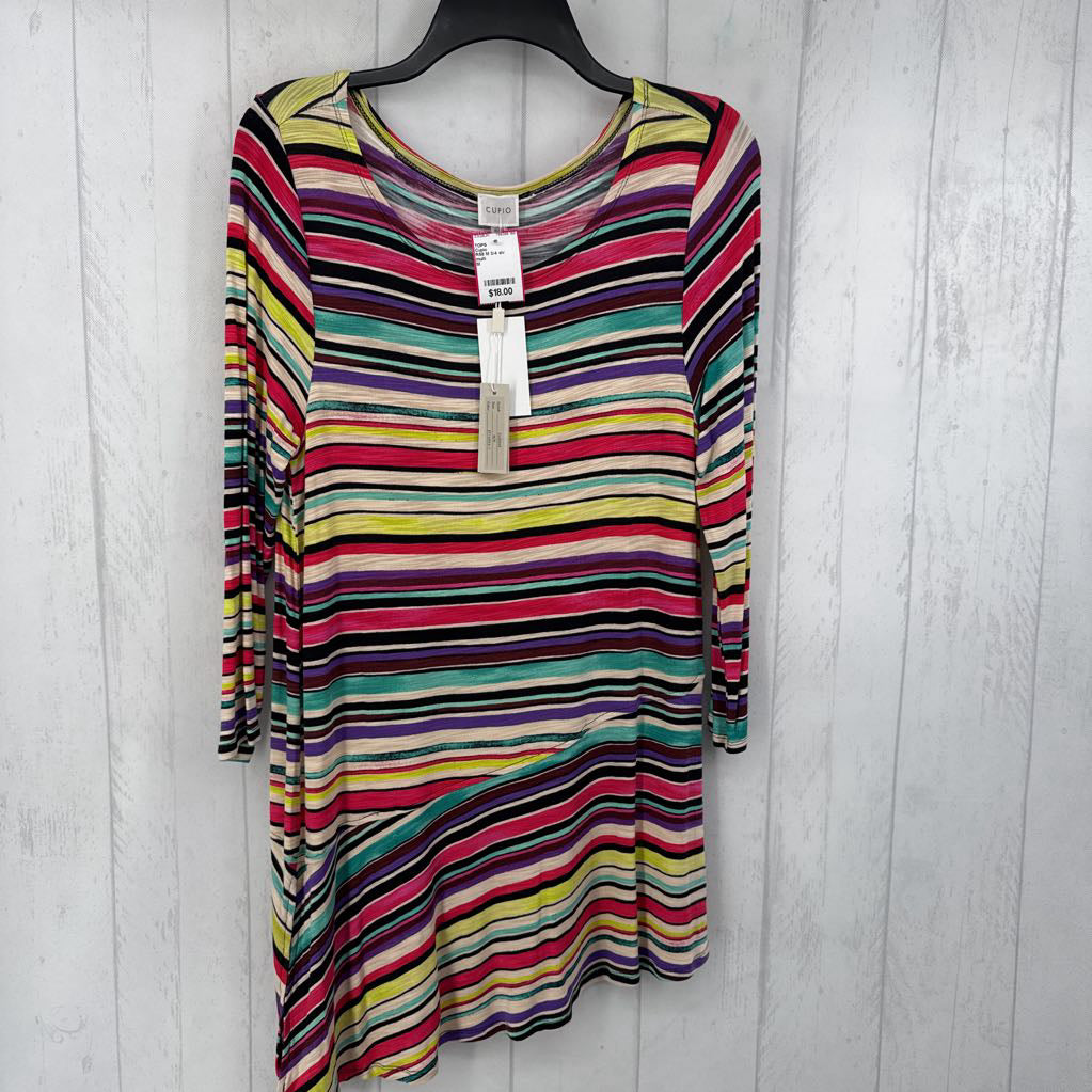 R58 M 3/4 slv stripe tunic