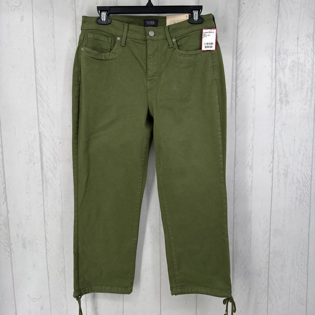 R99 8 capri w/drawcord hem