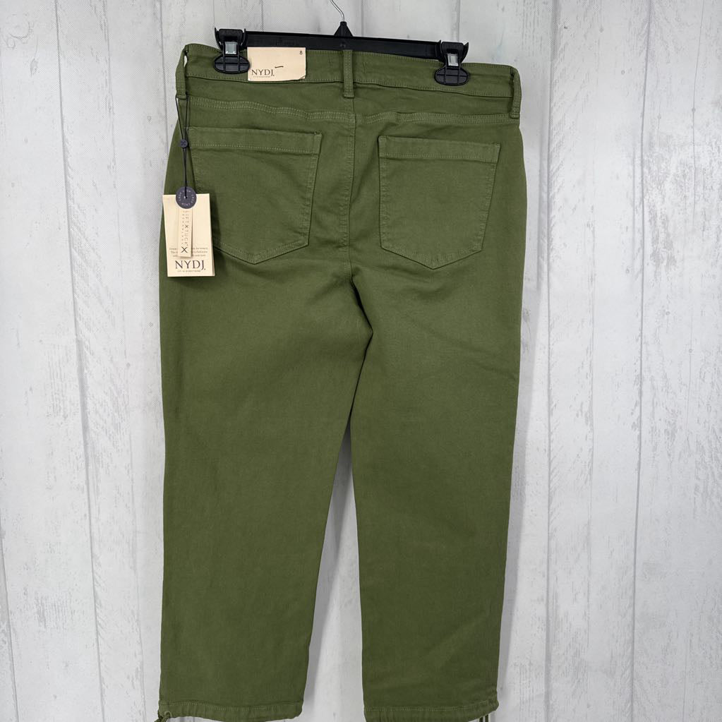 R99 8 capri w/drawcord hem