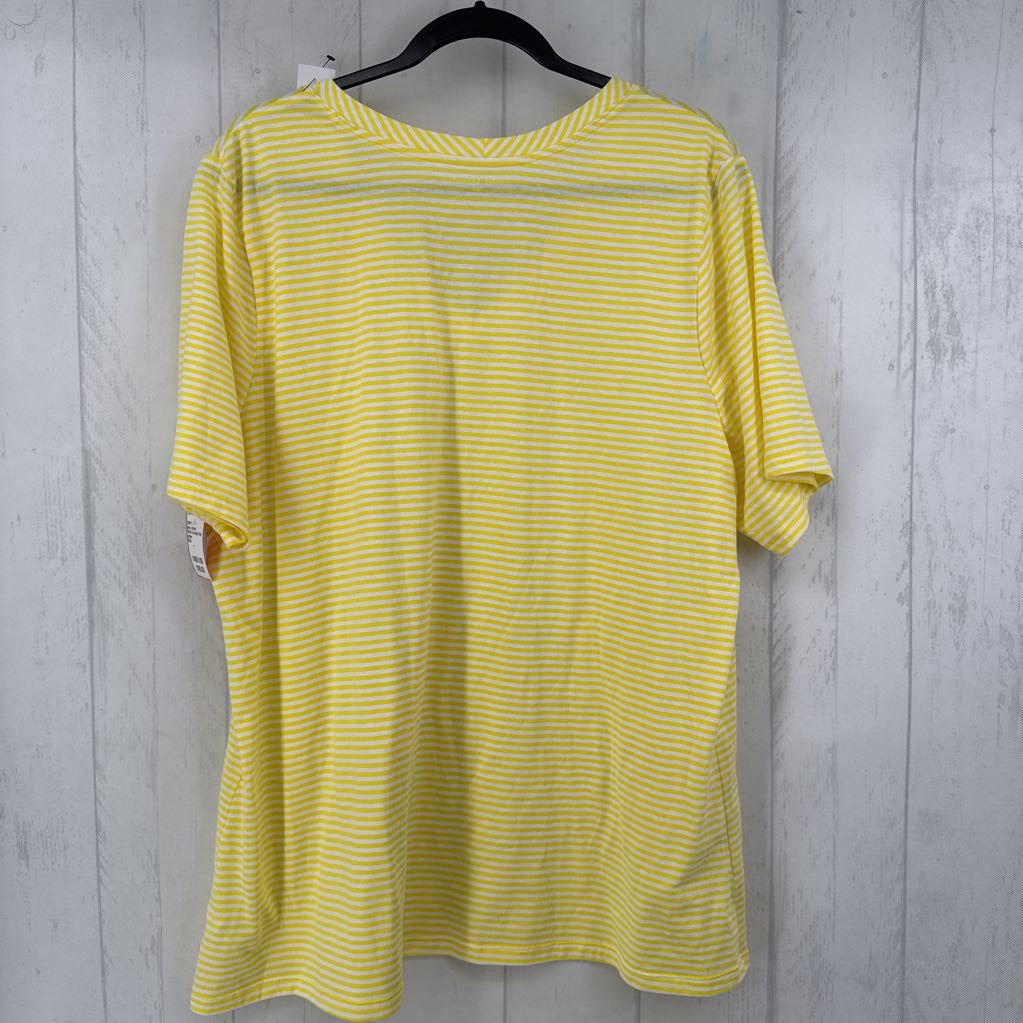 18/20 s/s stripe top