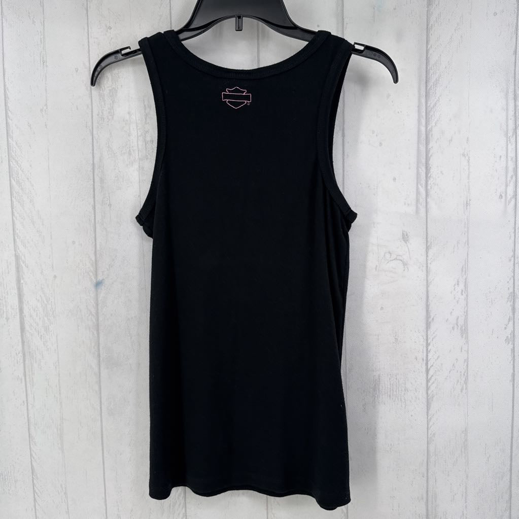XL ribbed logo tank