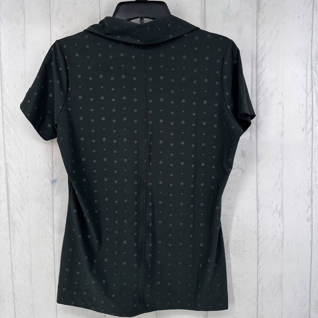 M polka dot s/s polo