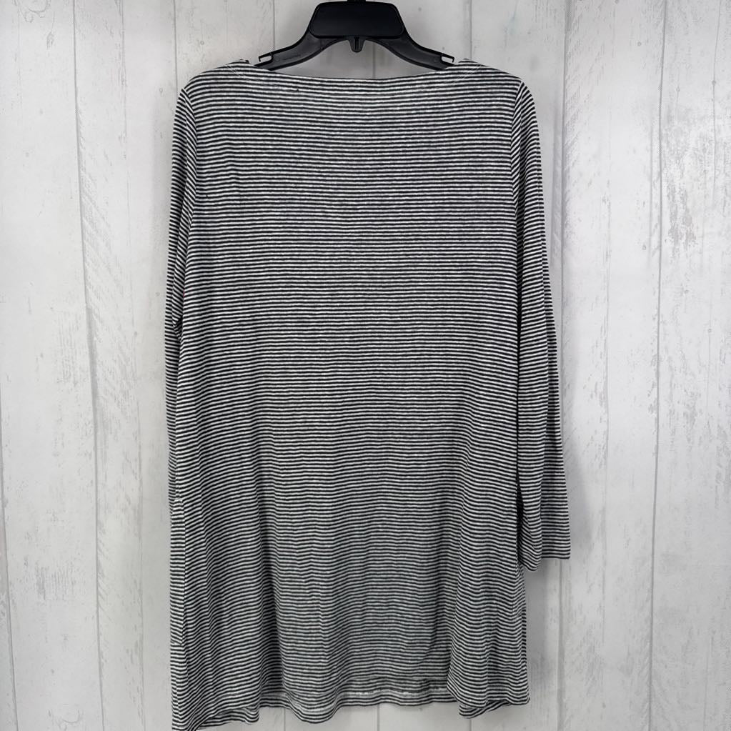 S/P striped l/s dress