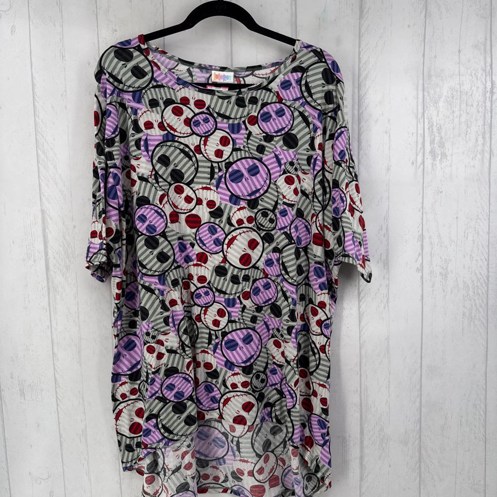 2XL the nightmare before christmas hi-lo top